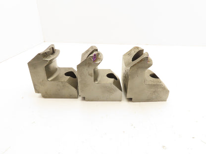 3-Jaw Lathe Chuck Jaws Set 2.75"W 3.5"L 4"H