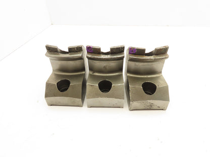 3-Jaw Lathe Chuck Jaws Set 2.75"W 3.5"L 4"H