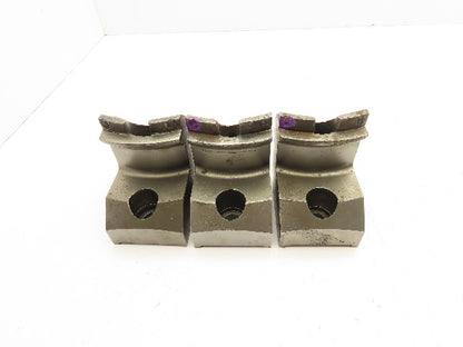 3-Jaw Lathe Chuck Jaws Set 2.75"W 3.5"L 4"H