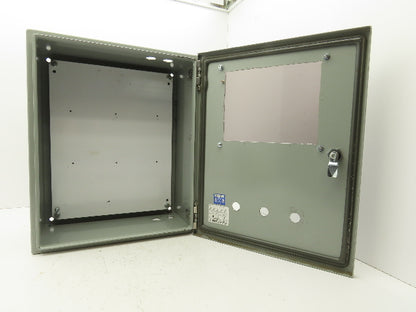 Wiegmann N412201608C Electrical Box Enclosure 20x16x8" Wall Mount Back Plate