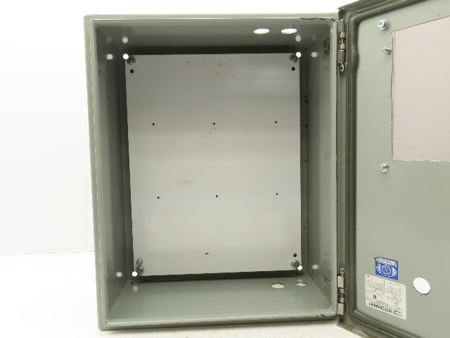 Wiegmann N412201608C Electrical Box Enclosure 20x16x8" Wall Mount Back Plate