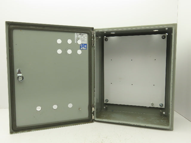 Wiegmann N412201608C Electrical Box Enclosure 20x16x8" Wall Mount Back Plate