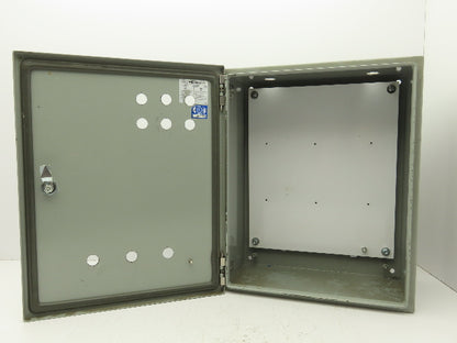 Wiegmann N412201608C Electrical Box Enclosure 20x16x8" Wall Mount Back Plate