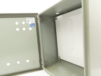 Wiegmann N412201608C Electrical Box Enclosure 20x16x8" Wall Mount Back Plate