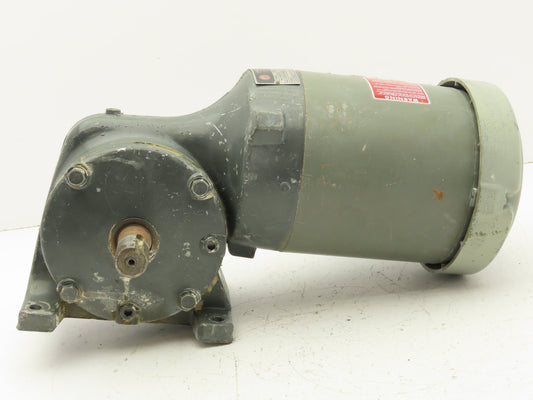 US Motors 6WP Syncrogear Gearmotor 7.5:1 Reducer LH 230rpm 0.75Hp 230/460V 3PH