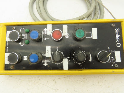 Skaltek XAC-B12 Coiler Control Station Pendant Pushbutton Switches w/E-Stop