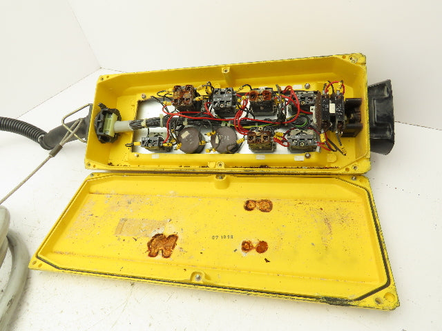 Skaltek XAC-B12 Coiler Control Station Pendant Pushbutton Switches w/E-Stop