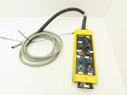 Skaltek XAC-B12 Coiler Control Station Pendant Pushbutton Switches w/E-Stop