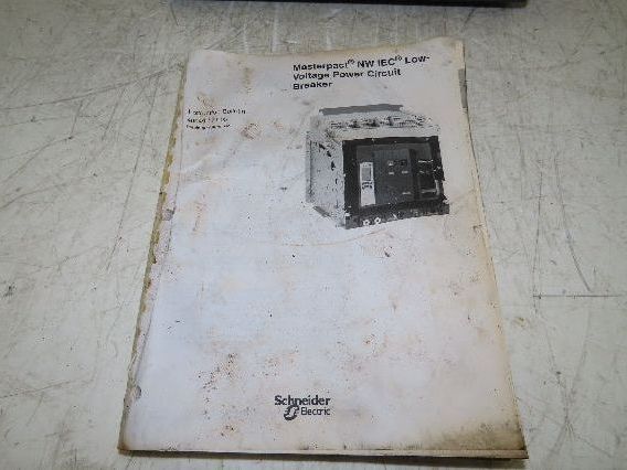 Schneider WC4GGR44R9SXFXXXXX Square D Masterpact Circuit Breaker 2500A 690V