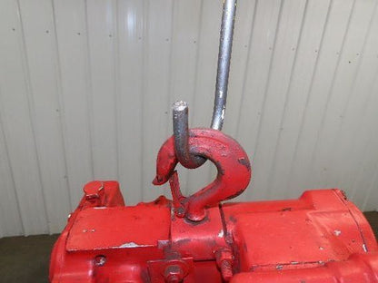 Chicago Pneumatic 1/4 Ton 500Lb Power Vane Air Chain Hoist 10' Lift w/Pendant