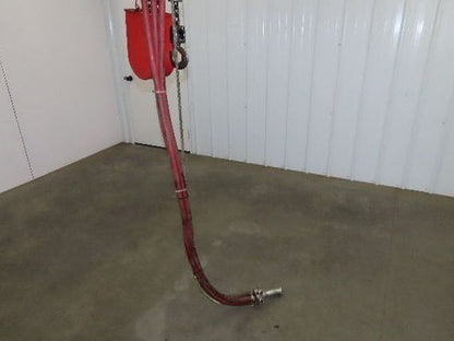 Chicago Pneumatic 1/4 Ton 500Lb Power Vane Air Chain Hoist 10' Lift w/Pendant