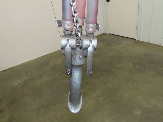 Chicago Pneumatic 1/4 Ton 500Lb Power Vane Air Chain Hoist 10' Lift w/Pendant