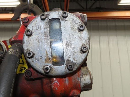 Chicago Pneumatic 1/4 Ton 500Lb Power Vane Air Chain Hoist 11' 6" Lift Pendant