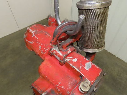 Chicago Pneumatic 1/4 Ton 500Lb Power Vane Air Chain Hoist 10' 3" Lift Pendant