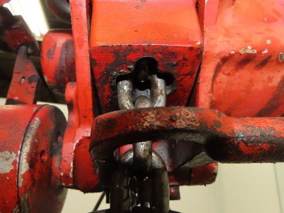 Chicago Pneumatic 1/4 Ton 500Lb Power Vane Air Chain Hoist 10' 3" Lift Pendant