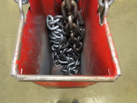Chicago Pneumatic 1/4 Ton 500Lb Power Vane Air Chain Hoist 10' 3" Lift Pendant