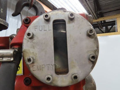 Chicago Pneumatic 1/4 Ton 500Lb Power Vane Air Chain Hoist 11' Lift w/Pendant