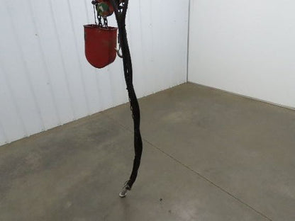 Chicago Pneumatic 1/4 Ton 500Lb Power Vane Air Chain Hoist 11' Lift w/Pendant