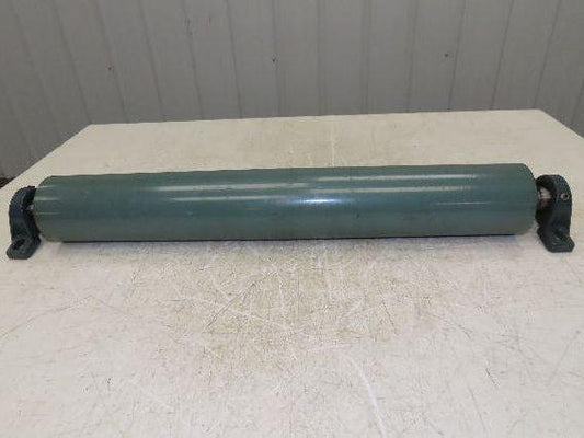 Hytrol Belt Conveyor Crowned Take-Up/Tail Pulley 4" Dia 27-1/2"L