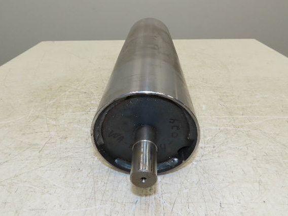 Hytrol 24" Belt Conveyor Crowned Take-Up Pulley 6" Dia 20.25"L WA-027034-024
