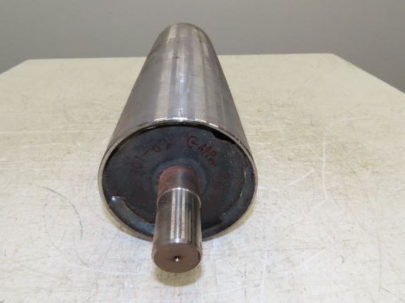 Hytrol 24" Belt Conveyor Crowned Tail Pulley 6" Dia 20.25"L  B-24801-024
