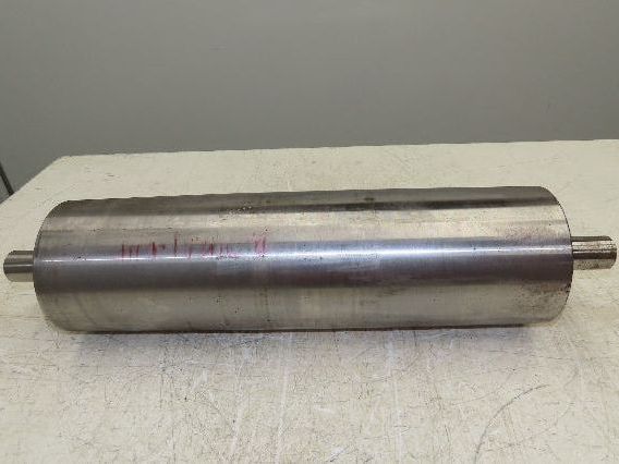 Hytrol 24" Belt Conveyor Crowned Tail Pulley 6" Dia 20.25"L  B-24801-024