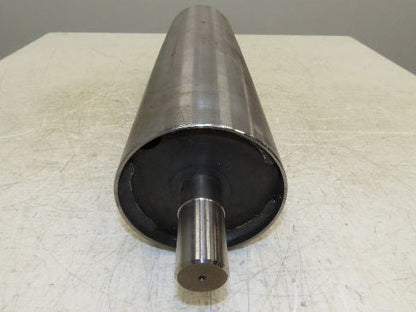 Hytrol 24" Belt Conveyor Crowned Tail Pulley 6" Dia 20.25"L  B-24801-024