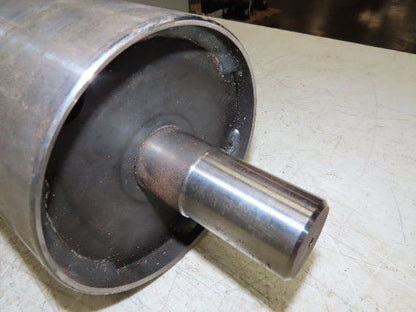 Hytrol 24" Belt Conveyor Crowned Tail Pulley 6" Dia 20.25"L  B-24801-024