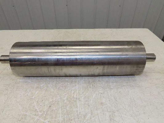 Hytrol 24" Belt Conveyor Crowned Tail Pulley 6" Dia 20.25"L  B-24801-024