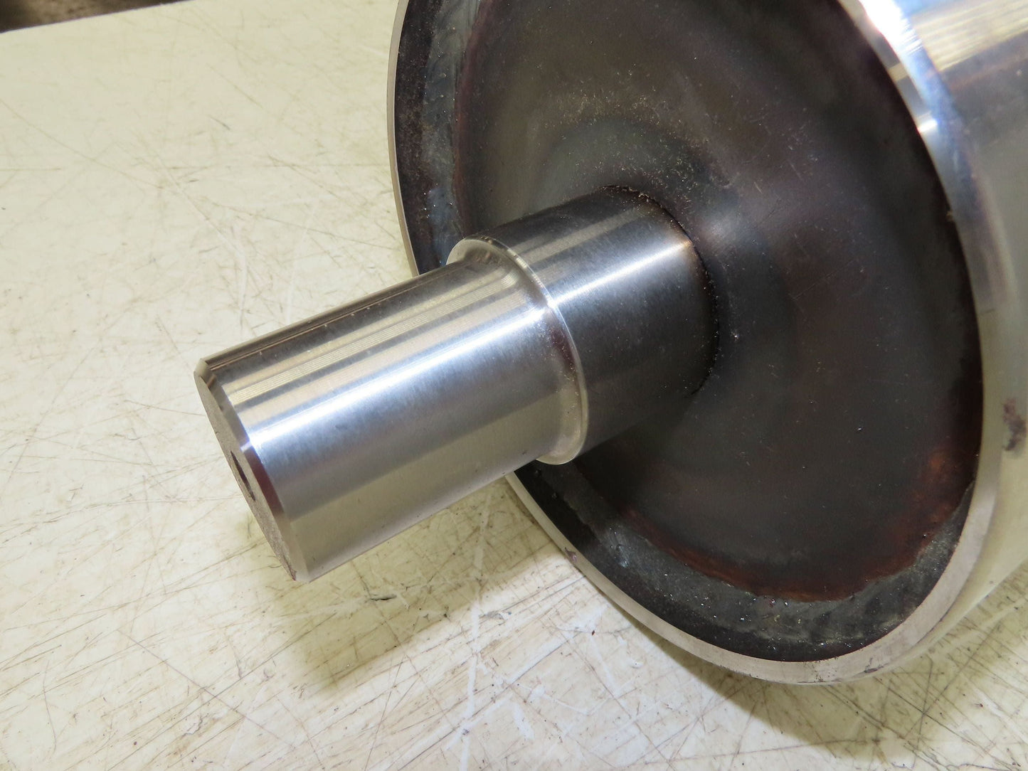 Hytrol ProSort 21"BF Belt Conveyor Crowned Tail Pulley 6" Dia 20"L WA-008284-021