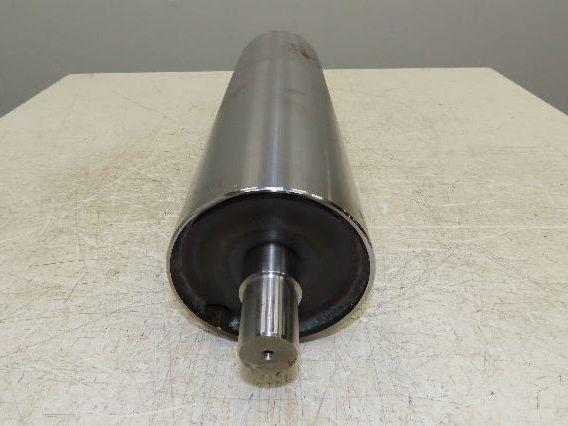 Hytrol ProSort 21"BF Belt Conveyor Crowned Tail Pulley 6" Dia 20"L WA-008284-021