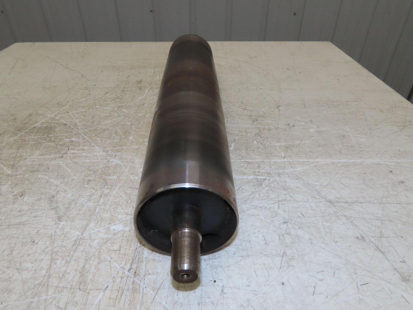 Hytrol Belt Conveyor Crowned Take-Up/Tail Pulley 4" Dia 20-1/4"L