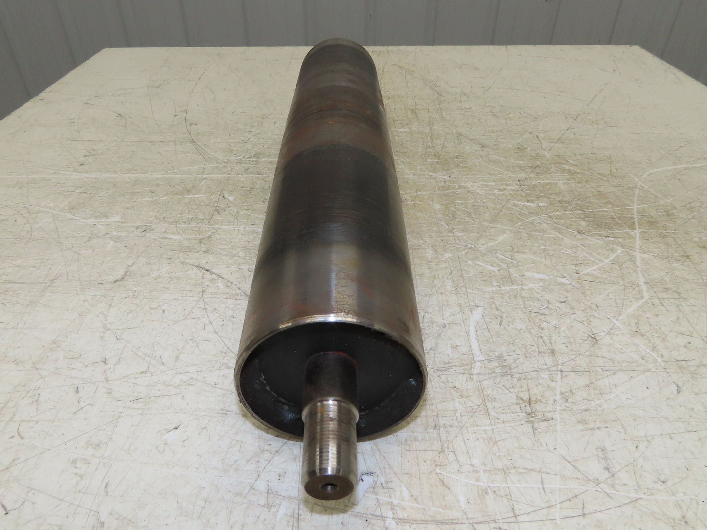 Hytrol Belt Conveyor Crowned Take-Up/Tail Pulley 4" Dia 20-1/4"L