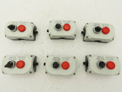Lovato LPZP2A8 Electrical Roach Conveyor Drive Control Selector Switch Lot of 6
