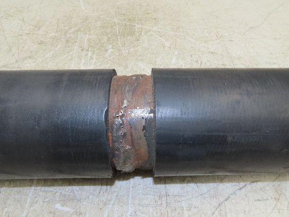 Belt Conveyor Lagged Drive Pulley 4" Dia 30.25"L