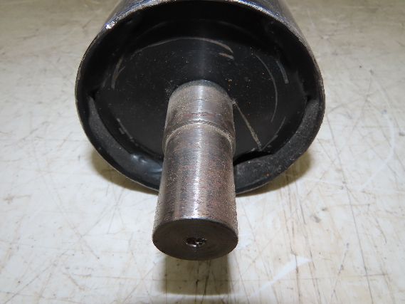 34" Belt Conveyor Crowned Take-Up/Tail Pulley Roller 4" Dia 30.25"L