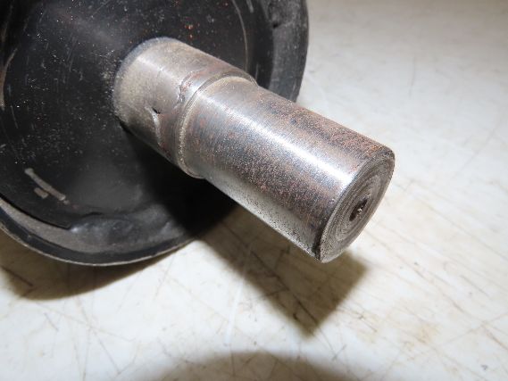 34" Belt Conveyor Crowned Take-Up/Tail Pulley Roller 4" Dia 30.25"L