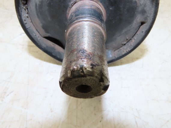 34" Belt Conveyor Crowned Take-Up/Tail Pulley Roller 4" Dia 30.25"L