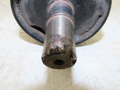 34" Belt Conveyor Crowned Take-Up/Tail Pulley Roller 4" Dia 30.25"L