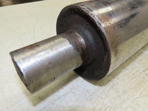 Belt Conveyor Crowned Take-Up/Tail Pulley Roller 4" Dia 28"L