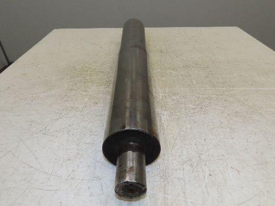Belt Conveyor Crowned Take-Up/Tail Pulley Roller 4" Dia 28"L