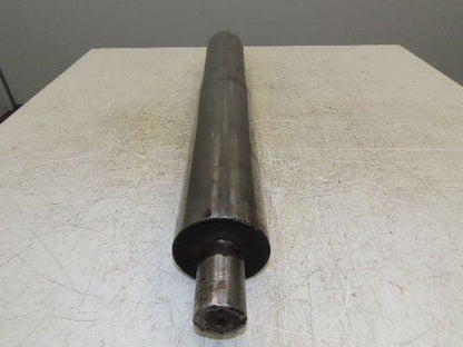 Belt Conveyor Crowned Take-Up/Tail Pulley Roller 4" Dia 28"L