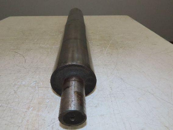 Belt Conveyor Crowned Take-Up/Tail Pulley Roller 4" Dia 28"L