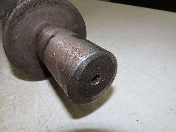 Belt Conveyor Crowned Take-Up/Tail Pulley Roller 4" Dia 28"L