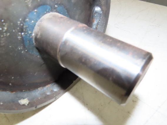 Hytrol 39" Belt Conveyor Crowned Take-Up Pulley Roller 6" Dia 35.3"L