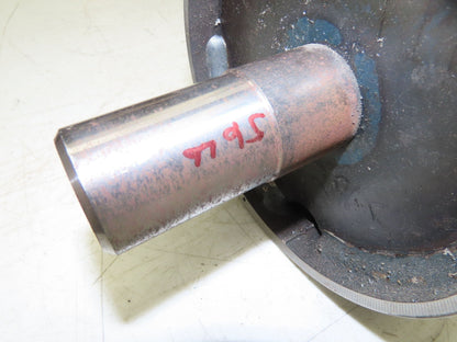 Hytrol 39" Belt Conveyor Crowned Take-Up Pulley Roller 6" Dia 35.3"L