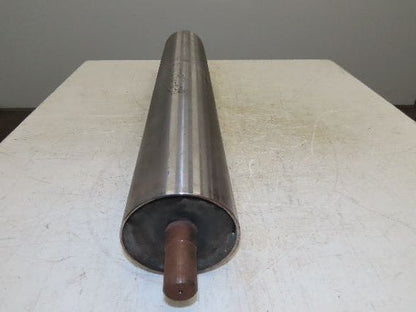 Hytrol 39" Belt Conveyor Crowned Take-Up Pulley Roller 6" Dia 35.3"L