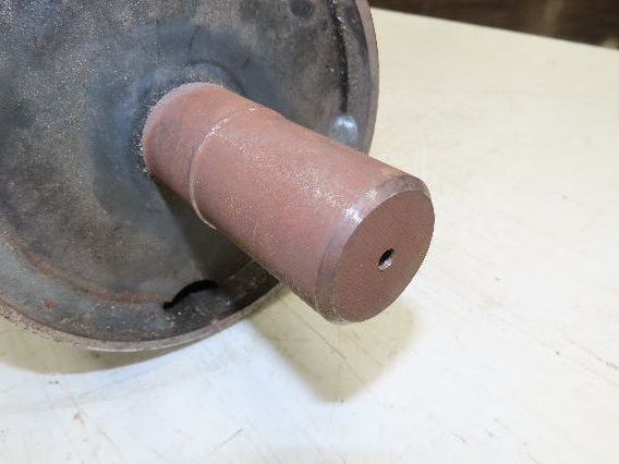 Hytrol 39" Belt Conveyor Crowned Take-Up Pulley Roller 6" Dia 35.3"L