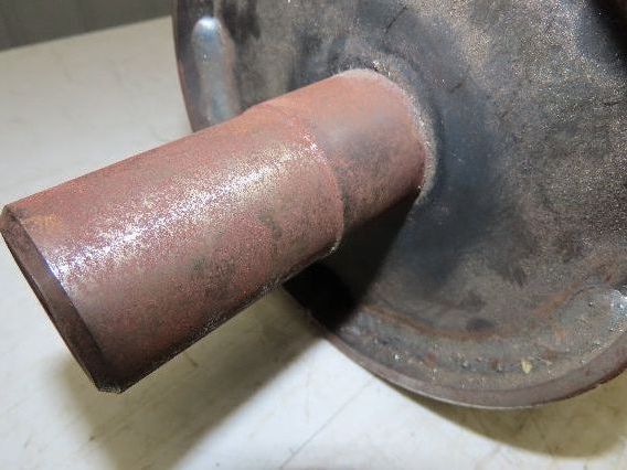 Hytrol 39" Belt Conveyor Crowned Take-Up Pulley Roller 6" Dia 35.3"L