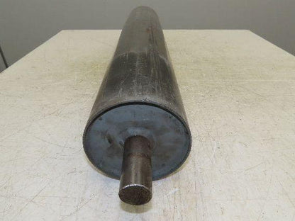 Belt Conveyor Crowned Take-Up/Tail Pulley Roller 6" Dia 32"L